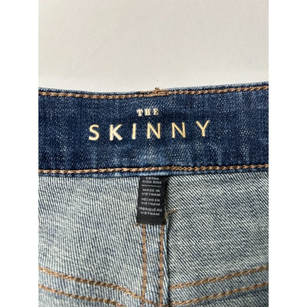 White House Black Market Blue Skinny Jeans - Picture 5 of 11